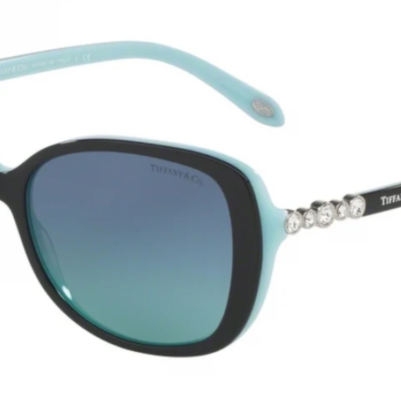 Tiffany Blue Gradient Sunglasses - Picture 2 of 9